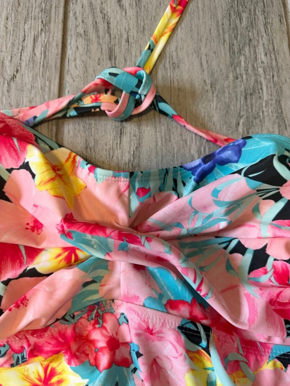 Catalina plus Bikini Tankini Top 1X - Picture 3 of 3